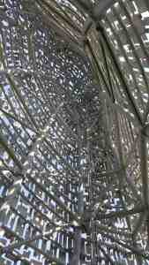 Inside the Kelpies at the Helix