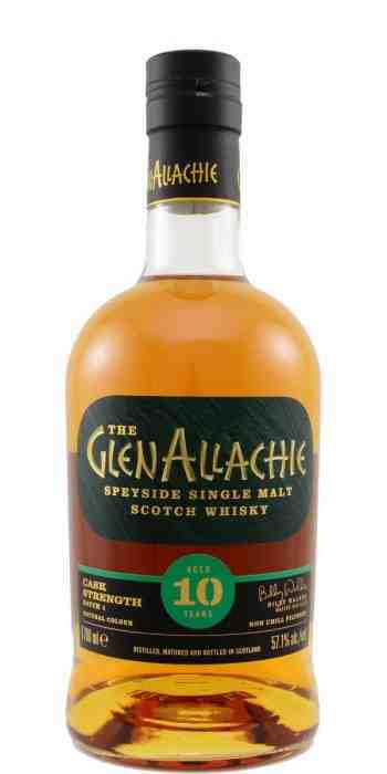 GlenAllachie Cask Strength 10 Year Old Scotch Whisky