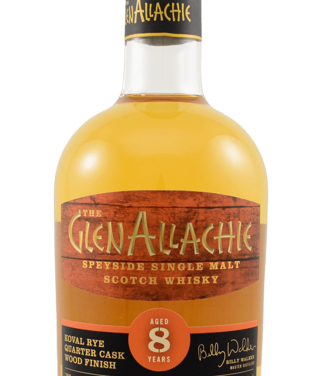 GlenAllachie Koval Rye Quarter Cask Wood Finish Scotch Whisky