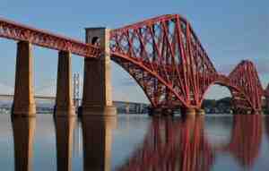 Forth Rail bridge Scotland